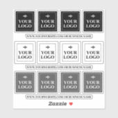 Sticker Votre Modèle de logo et de nom d'entreprise (Feuille)