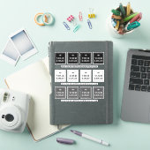 Sticker Votre Modèle de logo et de nom d'entreprise (Couverture iPad)