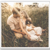 Sticker Votre photo personnalisée (Devant)