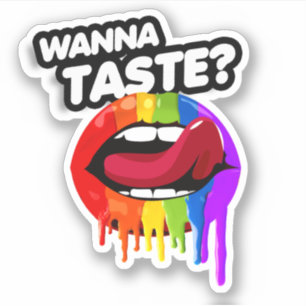 STICKER VOULOIR GOÛTER L'ARC-EN-CIEL