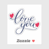 Sticker Vous aimez (Feuille)