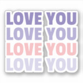 Sticker Vous aimez (Devant)