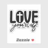 Sticker Vous aimez chrétien (Feuille)