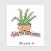 Sticker Vous Aloe Beaucoup Plante Botanique (Feuille)