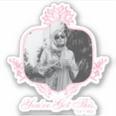 Sticker Vous avez ceci - Le Lotus Blanc (Devant)