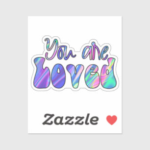 Sticker Vous êtes aimés