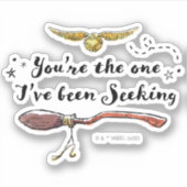 Sticker Vous êtes celle que j'ai cherché (Devant)