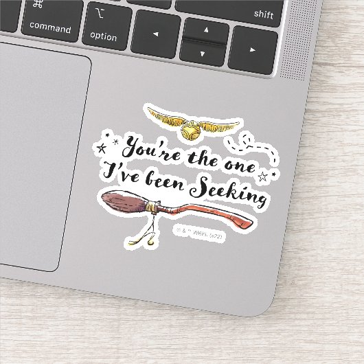 Sticker Vous êtes celle que j'ai cherché (Détail)