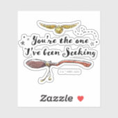 Sticker Vous êtes celui que je cherchais (Feuille)