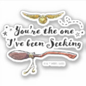 Sticker Vous êtes celui que je cherchais (Devant)