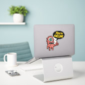 Sticker Vous êtes génial (Ordinateur portable sur le bureau)