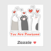 Sticker Vous êtes génial | pawsome (Feuille)