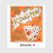 Sticker Vous êtes le Kungpow (Feuille)