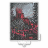 Sticker Vous Êtes Ma Reine, Maintenant Et Toujours (Devant)