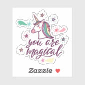 Sticker Vous Êtes Magique (Feuille)