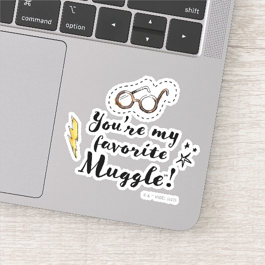 Sticker Vous êtes My Favorite Muggle™ (Détail)