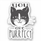 Sticker Vous Êtes Parfait (Devant)