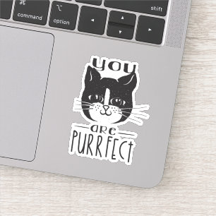 Sticker Vous êtes Purrfect