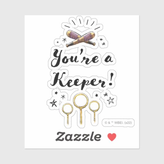 Sticker Vous êtes un gardien (Feuille)