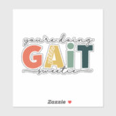 Sticker vous faites gait sweetie (Feuille)