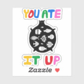 Sticker Vous L'avez Dévoré (Feuille)
