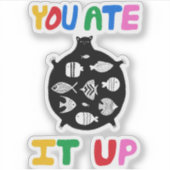 Sticker Vous L'avez Dévoré (Devant)