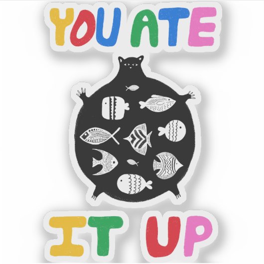 Sticker Vous L'avez Dévoré (Devant)