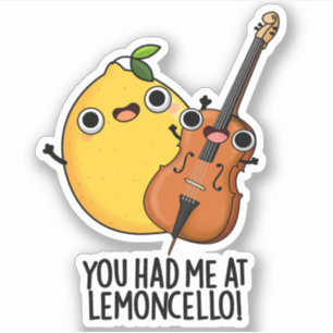 Sticker Vous M'Avez Fait Boire Du Pun Au Citron-violoncell