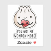 Sticker Vous M'Avez Fait Me Demander Plus Drôle Mot De Pas (Feuille)