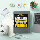 STICKER VOUS POUVEZ ALLER À LA PÊCHE (Couverture iPad)