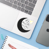 Sticker Vous seul pouvez décider ce qui vous casse (Ordinateur portable avec iPhone)