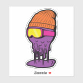 Sticker Voyage de ski (Feuille)