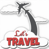 Sticker Voyageons (Devant)