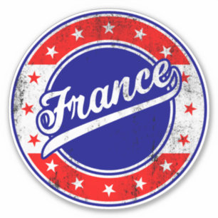 Sticker Voyageur mondial - France