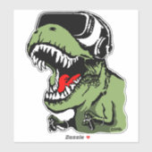 Sticker VR T-rex (Feuille)