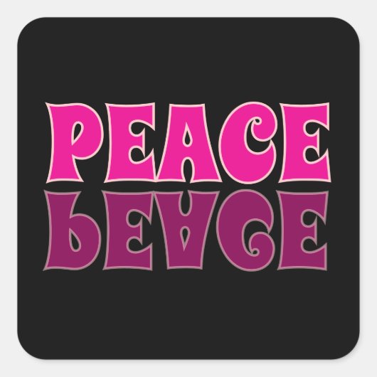 sticker "Vrede" (Voorkant)