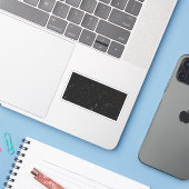 Sticker Vue Entre Les Constellations Pisces & Andromeda (Ordinateur portable avec iPhone)