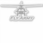 Sticker Vue frontale UH-60 Blackhawk (Devant)