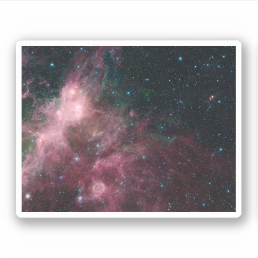 Sticker Vue Infrarouge Montrant La Naissance Et La Mort De (Devant)