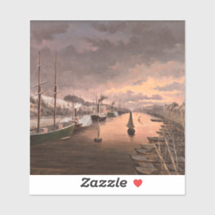 Sticker Vue sur l'Aura à Turku