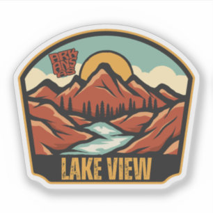 Sticker Vue sur le lac, Arkansas