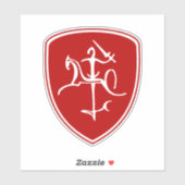 Sticker Vytis Lietuva (Feuille)