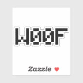 Sticker W00F [Sons animaux de léopards] (Feuille)