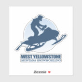 Sticker W Yellowstone (SM) (Feuille)
