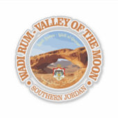 Sticker Wadi Rum (Devant)