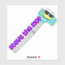 Sticker Waffles&Mochi-StevetheMop-Vinyl