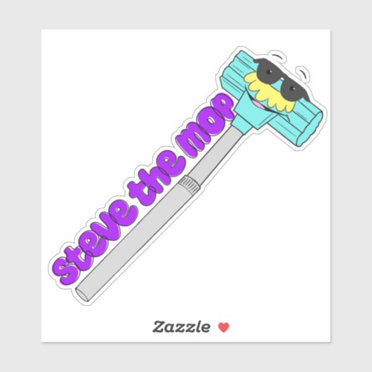 Sticker Waffles&Mochi-StevetheMop-Vinyl (Feuille)