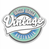Sticker Wagga Wagga australie. (Devant)