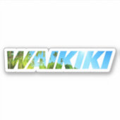 Sticker Waikiki (Devant)