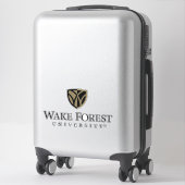 Sticker Wake Forest University Wordmark (Sur valise)